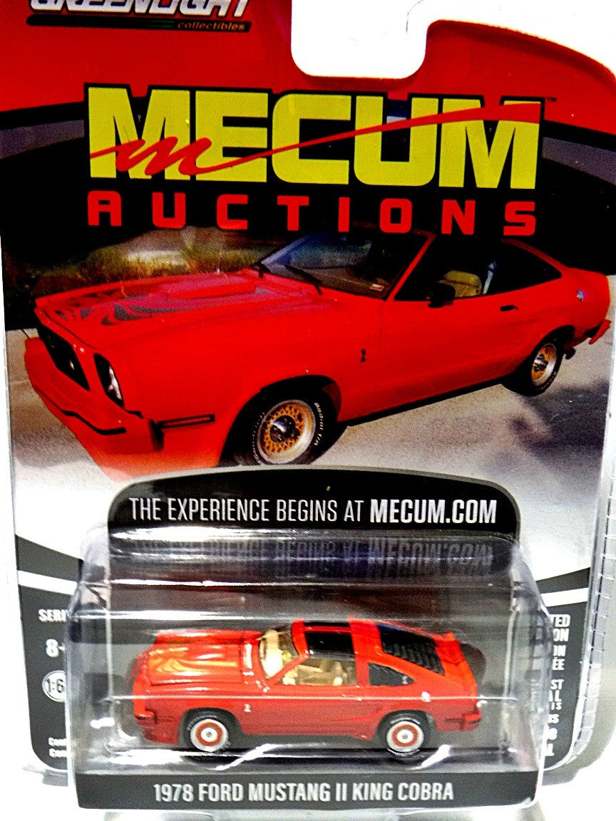 Greenlight Mecum Auctions- 1978 Ford Mustang II King Cobra