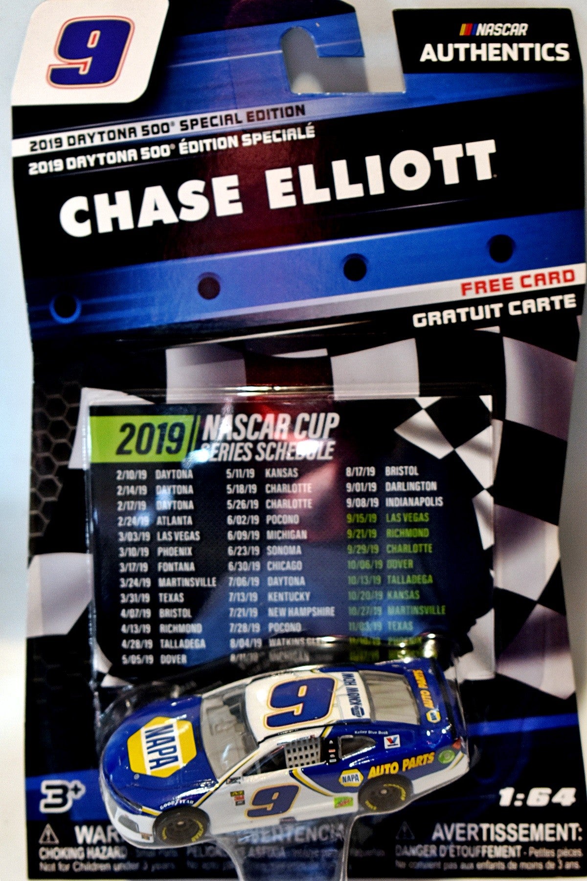NASCAR Authentics Hendrick Motorsports - Chase Elliott NAPA 2019 Daytona 500  Chevrolet Camaro