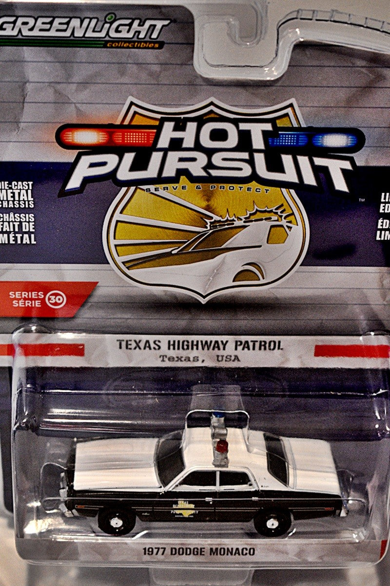 Greenlight Hot Pursuit - Texas Highway 1977 Dodge Monaco Patrol Car