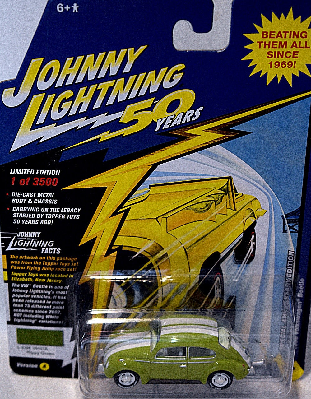 Johnny Lightning - 50 Years - 1966 Volkswagen Beetle