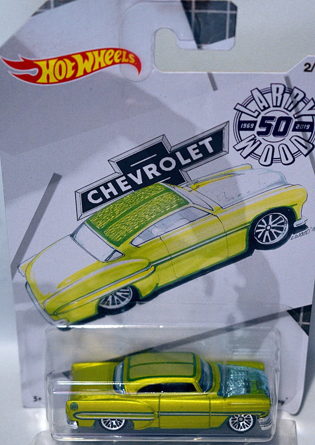 Hot Wheels Larry Wood 50th Anniversary set - 1953 Custom Chevrolet Bel Air