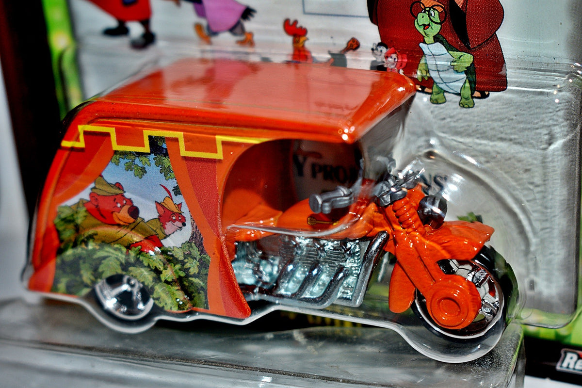 Hot Wheels  Disney - Robin Hood - 3D-Livery Hot Rod Trike Motorcycle