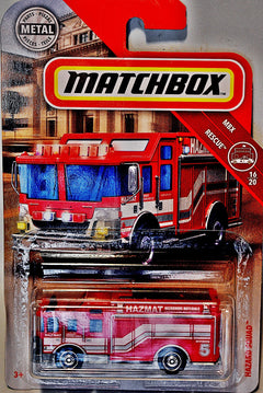 Matchbox Hazard Squad Emergency Response Fire Truck