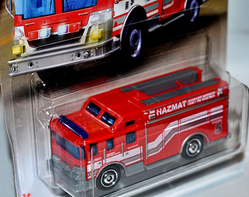 Matchbox Hazard Squad Emergency Response Fire Truck