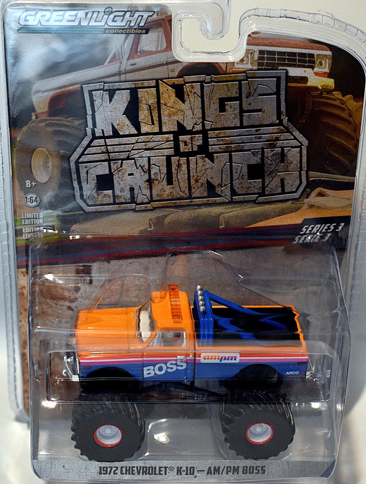 Greenlight - Kings of Krunch - 1972 Chevrolet K-10 AMPM Boss