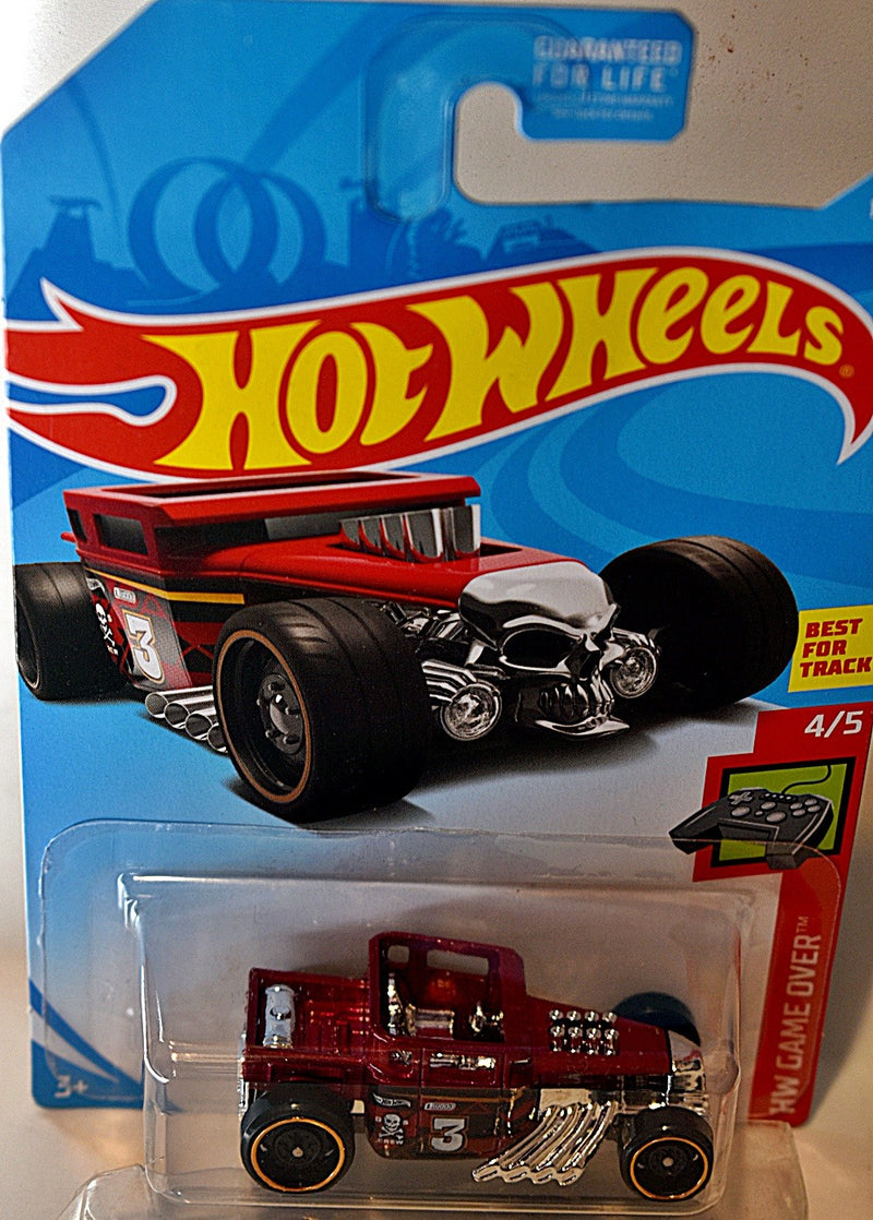 Hot Wheels -  Bone Shaker - Hot Rod Ford Pickup Truck