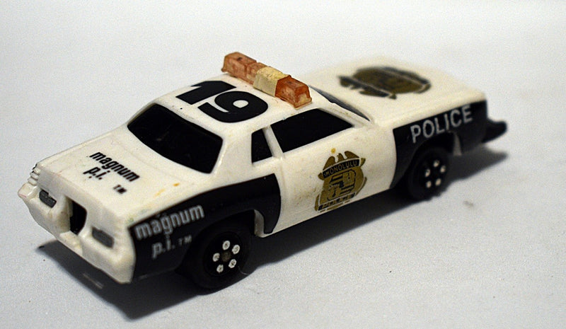 Kidco - Burning Key Car - Magnum PI Honolulu Police Dept Patrol Car