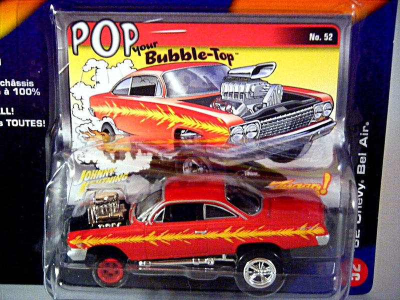 Johnny Lightning Street Freaks 1962 Chevrolet Bel Air Bubbletop