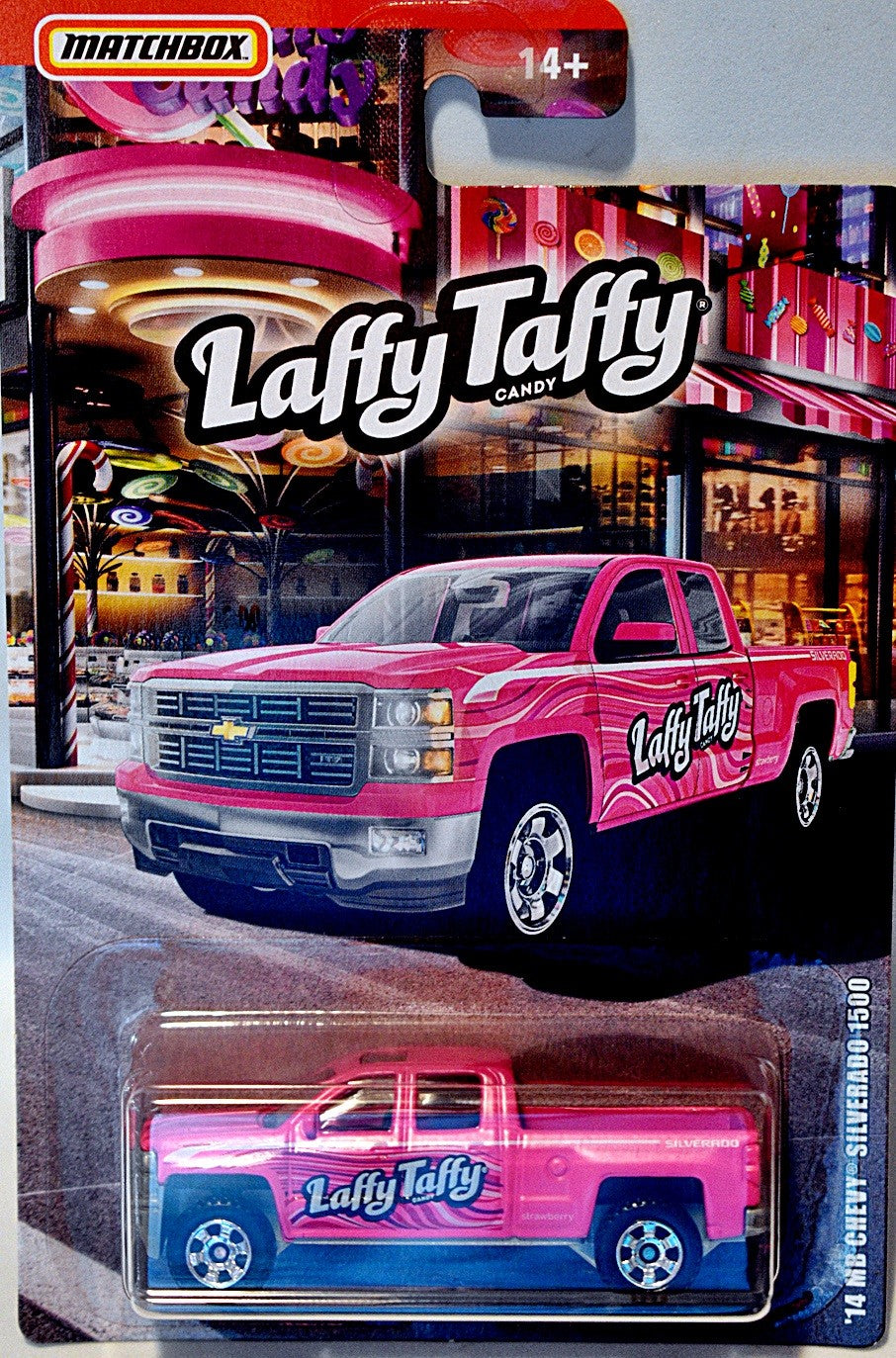 Matchbox - Laffy Taffy Chevrolet Silverado Pickup Truck