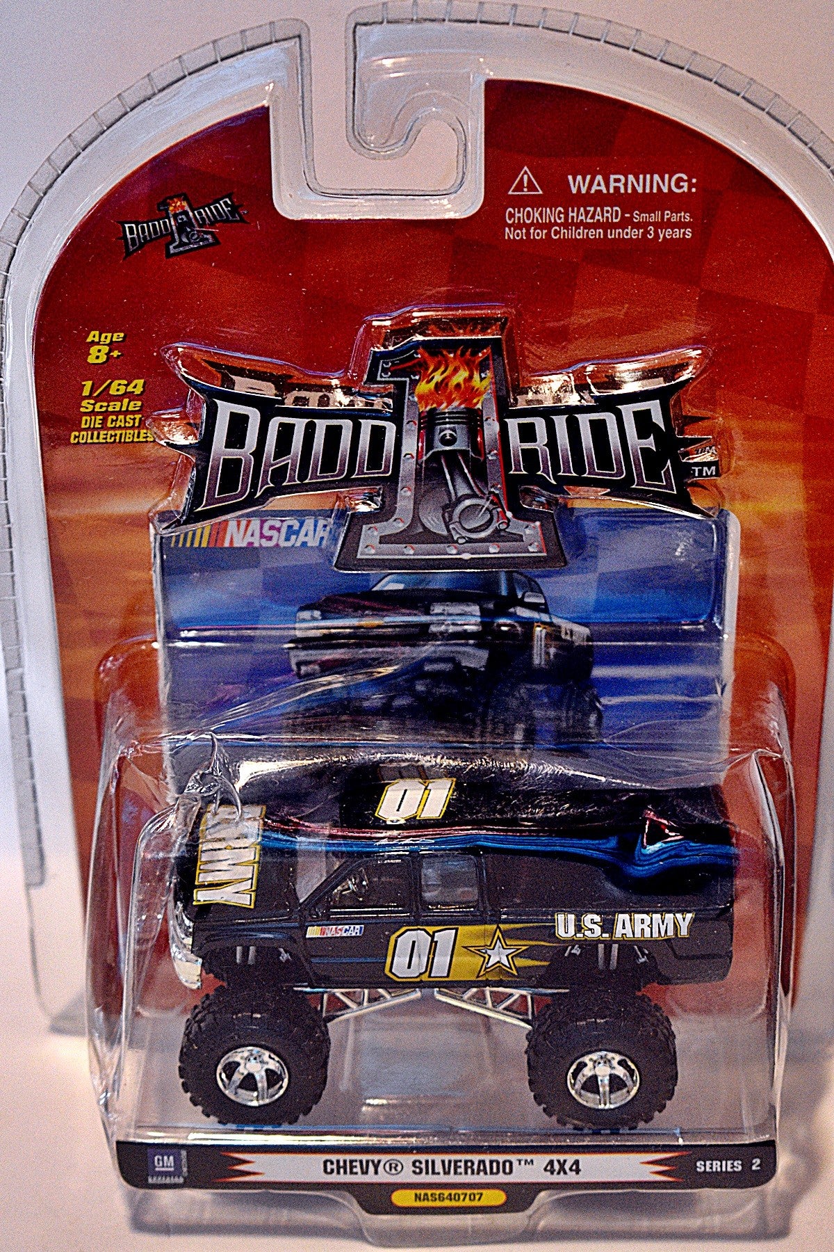 1 Badd Ride - NASCAR - Mark Martin Chevy Silverado  US ARMY 4x4