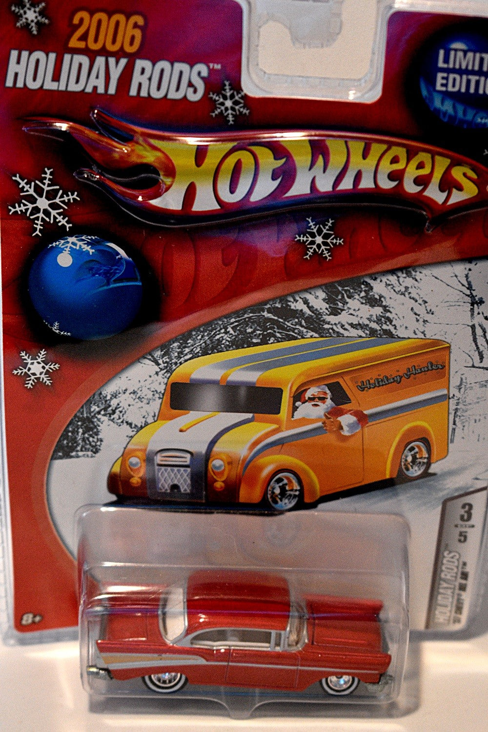 Hot Wheels 2006 Holiday Rods - 1957 Chevrolet Bel Air Hardtop
