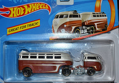 Hot Wheels Track Stars -Custom  Volkswagen RV Hauler