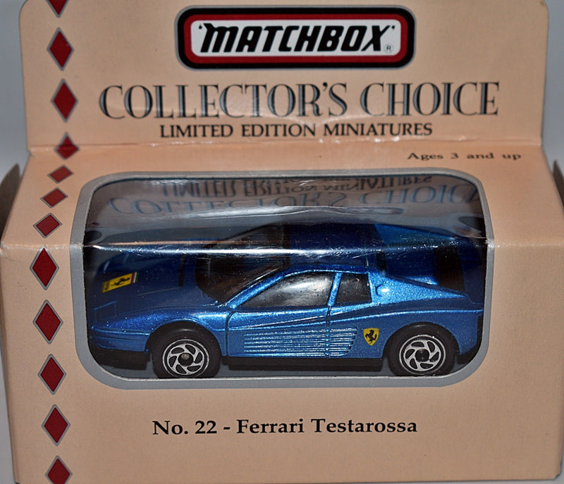 Matchbox Collectors Choice Ferrari Testarossa