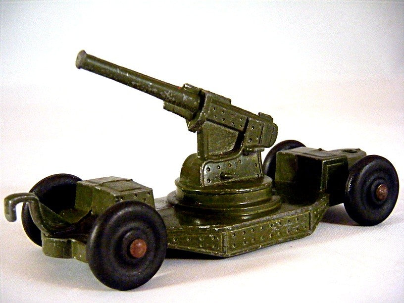 Tootsietoy Military - Army Four Wheel Cannon