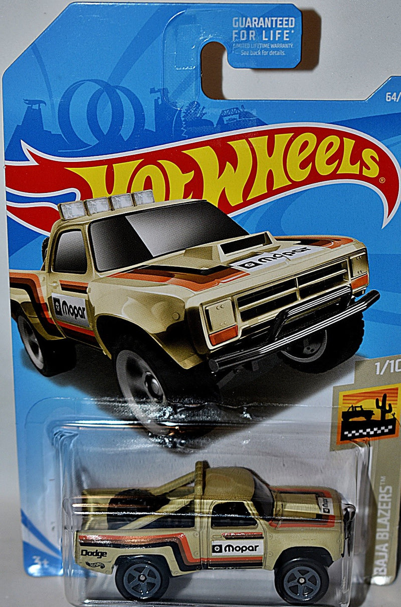 Hot Wheels - 1987 Dodge D100 MOPAR OffRoad Pickup Truck