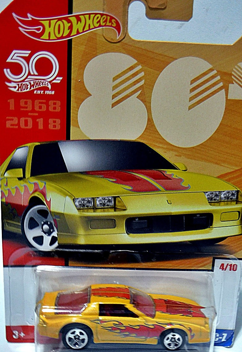 Hot Wheels 50th Anniversary Throwbacks -  Chevrolet IROC Camaro