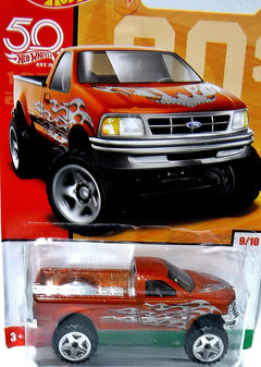 Hot Wheels 50th Anniversary Throwbacks -  Ford F-150 Pickup Truck