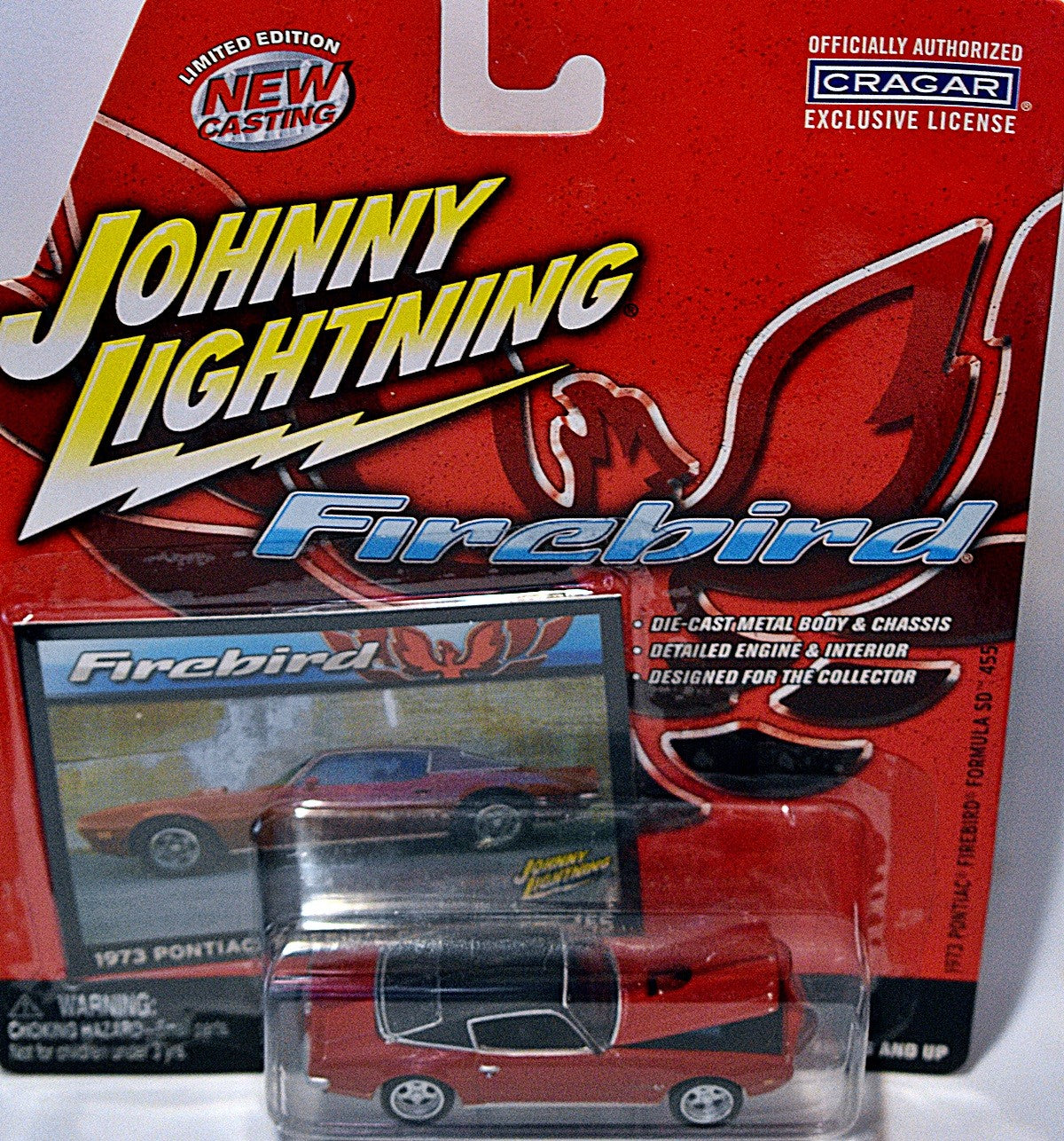 Johnny Lightning Firebirds - 1973 Pontiac Firebird Formula SD-455