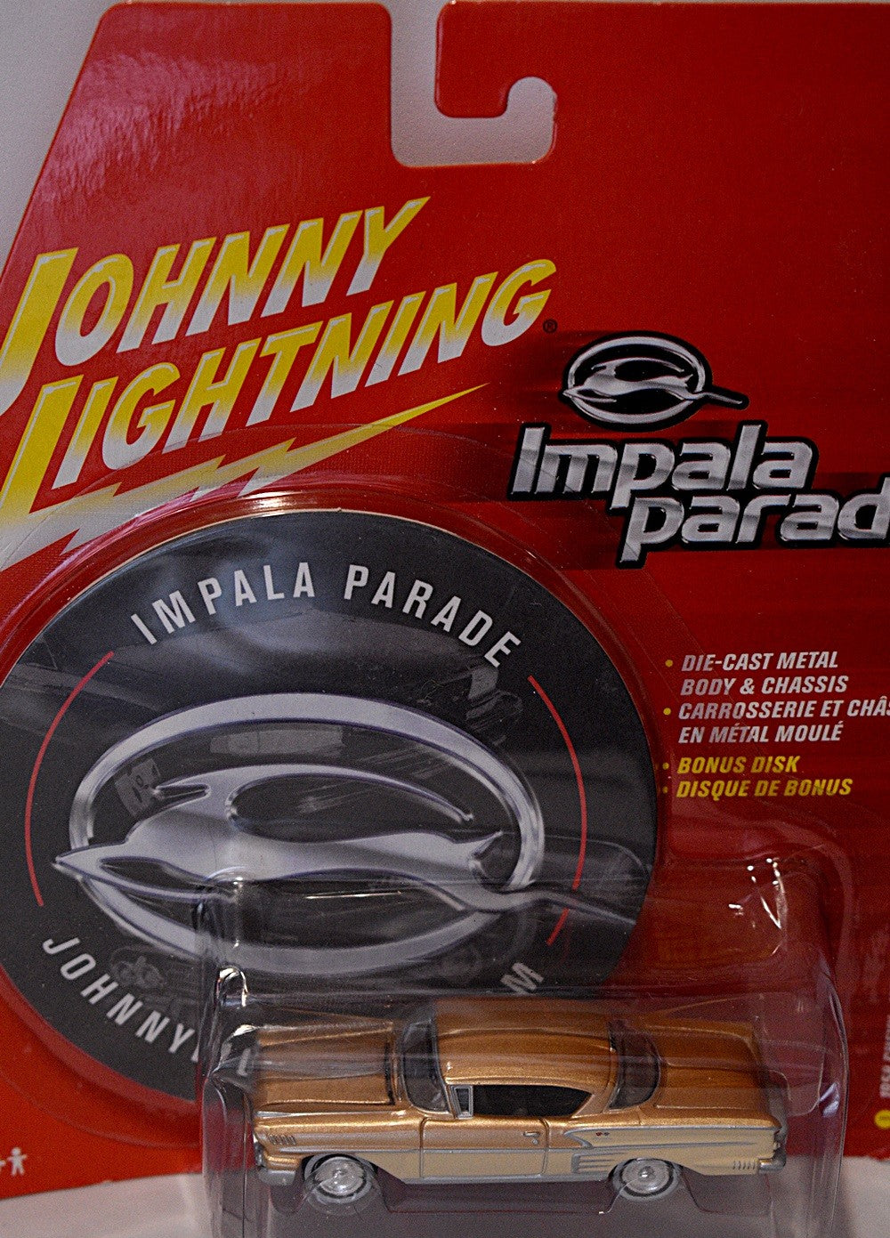 Johnny Lightning - Impala Parade - 1958 Chevrolet Impala Sport Coupe