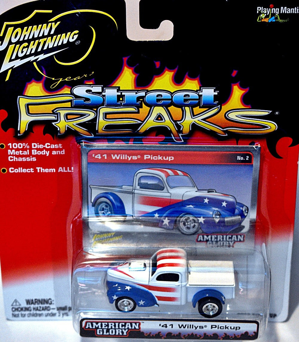 Johnny Lightning - American Glory -  1941 WIllys Pickup Gasser