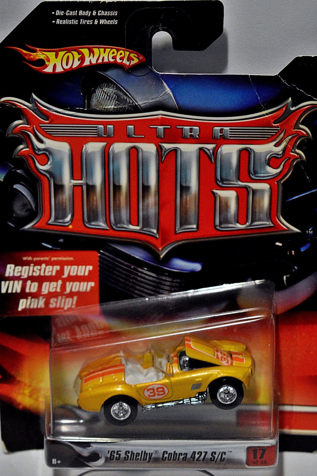 Hot Wheels Ultra  - 1965 Shelby Cobra 427 S/C