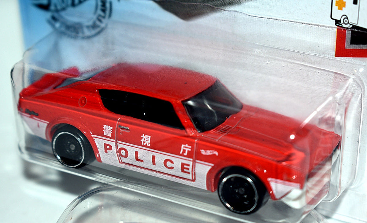 Hot Wheels Nissan Skyline H/T 2000GT-R Police Car