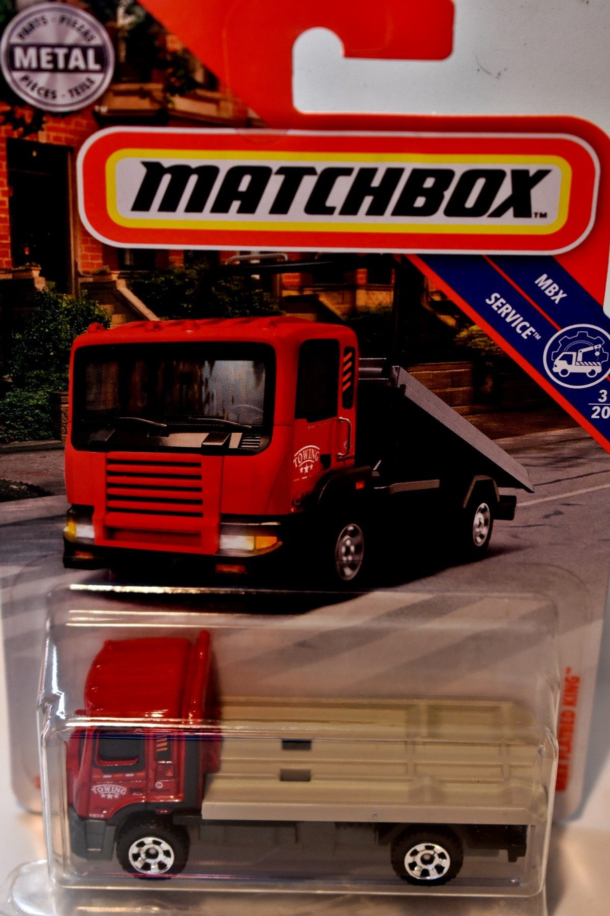 Matchbox MBX Flatbed King Tow Truck