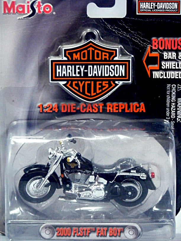 Maisto Harley-Davidson (1:24) 2000 FLSTF Fat Boy