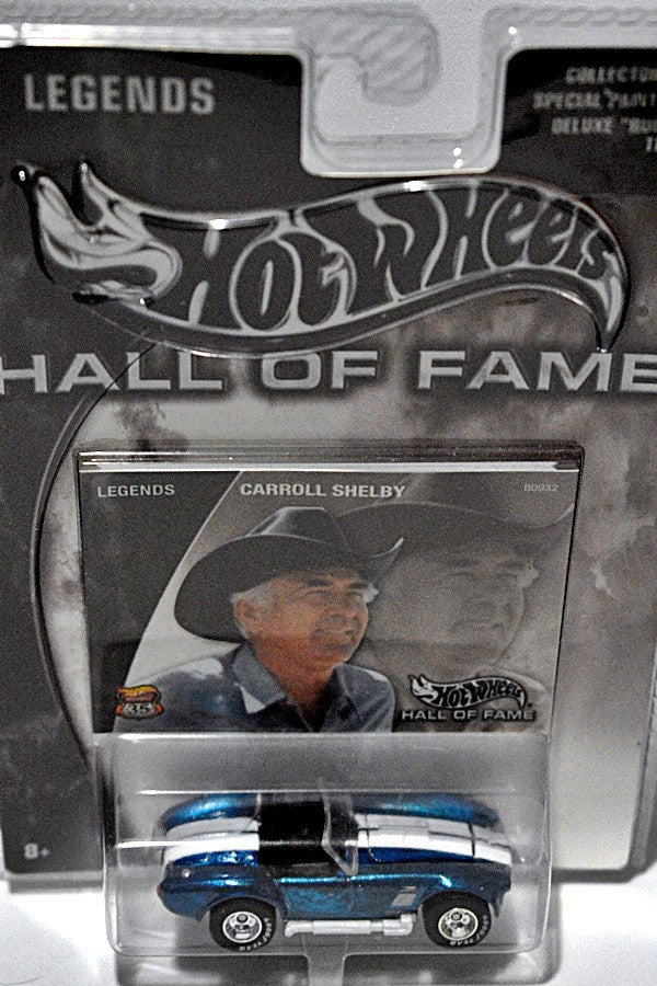 Hot Wheels Limited Edition Hall of Fame Series - Legends - Carol Shelby - 1965 Cobra 427 SC