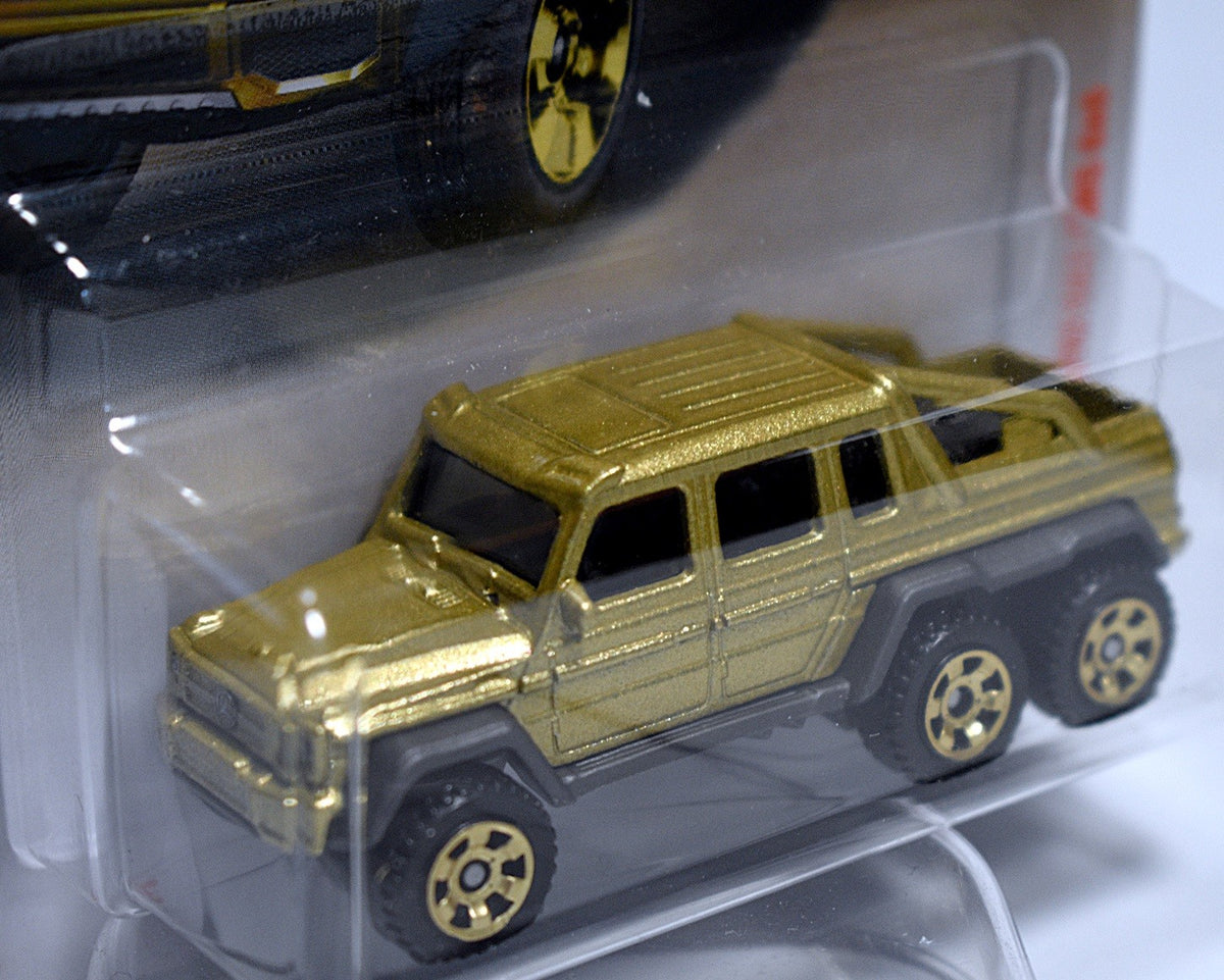 Matchbox 50th Anniversary Superfast Gold Chase Vehicles - Mercedes Benz G63 AMG 6x6 Truck