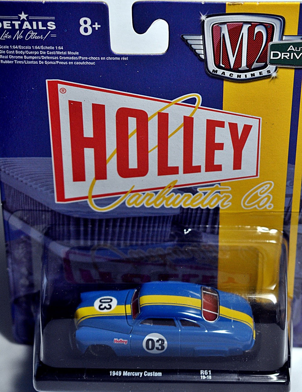 M2 Machines Drivers - Holley Carburetor Co 1949 Mercury Lead Sled