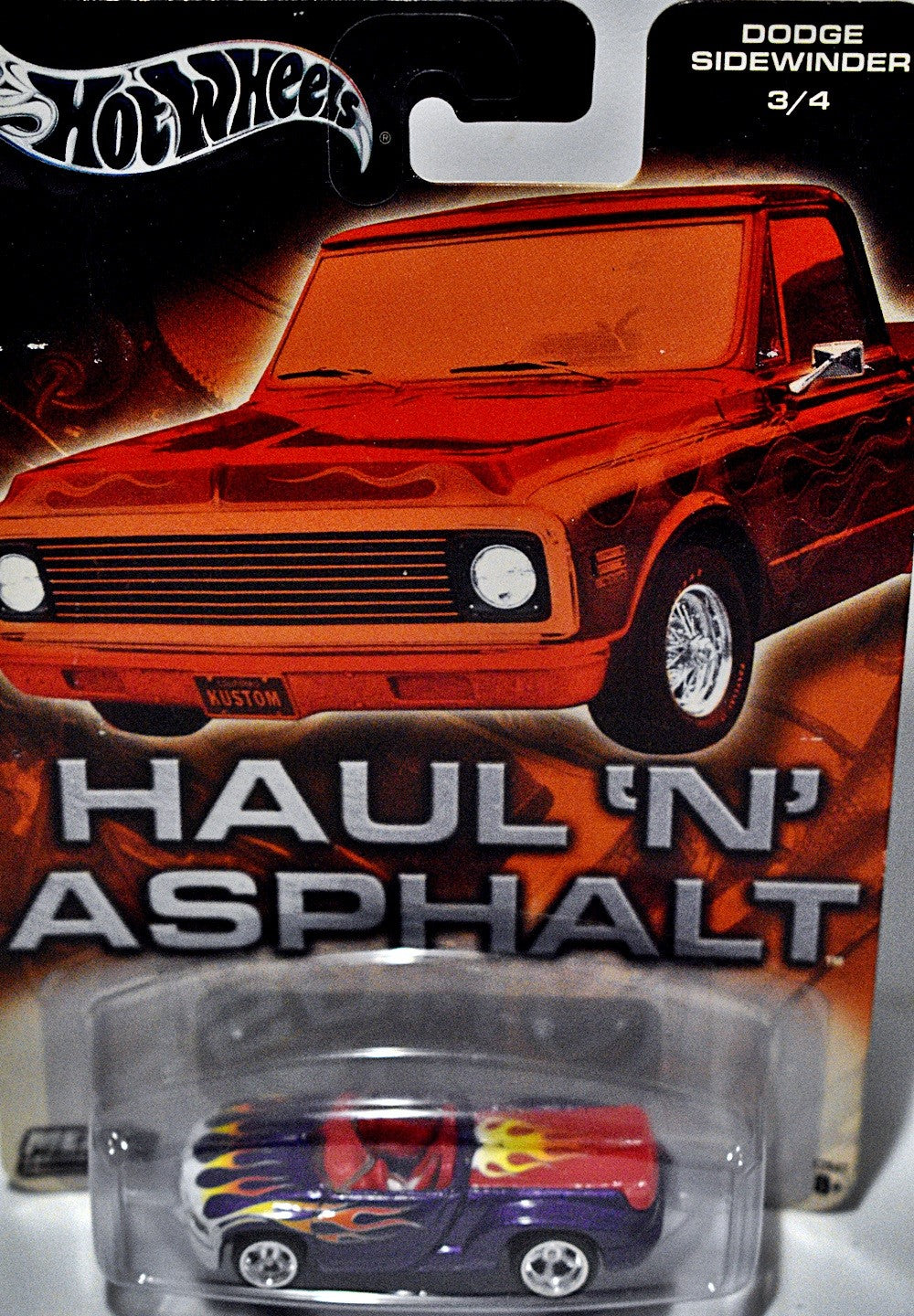 Hot Wheels Auto Aiffinity - Haul 'N' Asphalt - Dodge Sidewinder Concept Pickup Truck