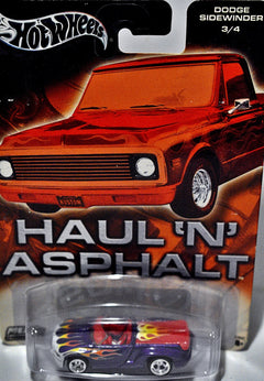Hot Wheels Auto Aiffinity - Haul 'N' Asphalt - Dodge Sidewinder Concept Pickup Truck