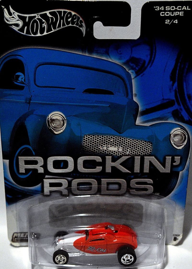 Hot Wheels Auto Affinity - Rockin' Rods - 34 Ford SoCal Coupe