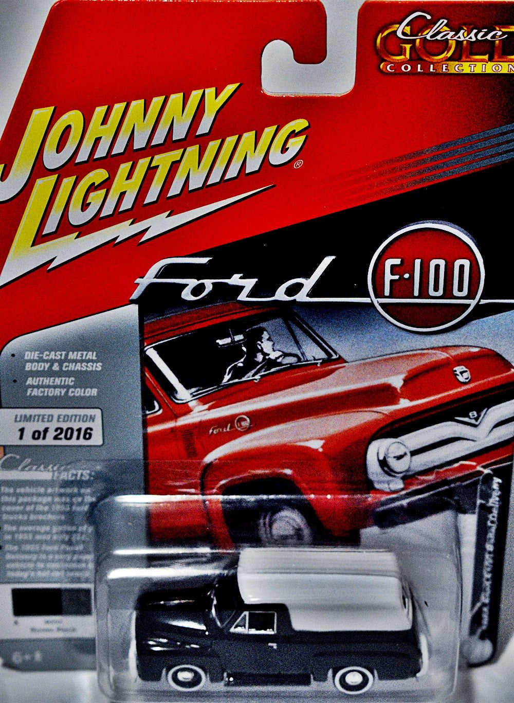 Johnny Lightning Classic Gold - 1956 Ford Panel Van