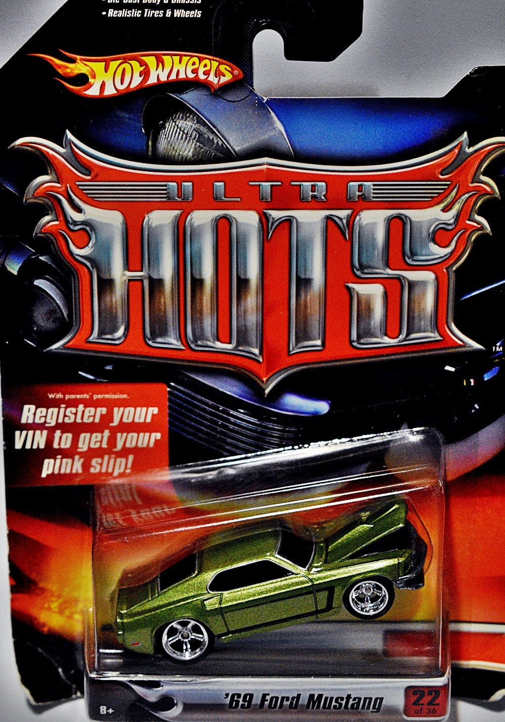 Hot Wheels Ultra 1969 Ford Mustang Fastback
