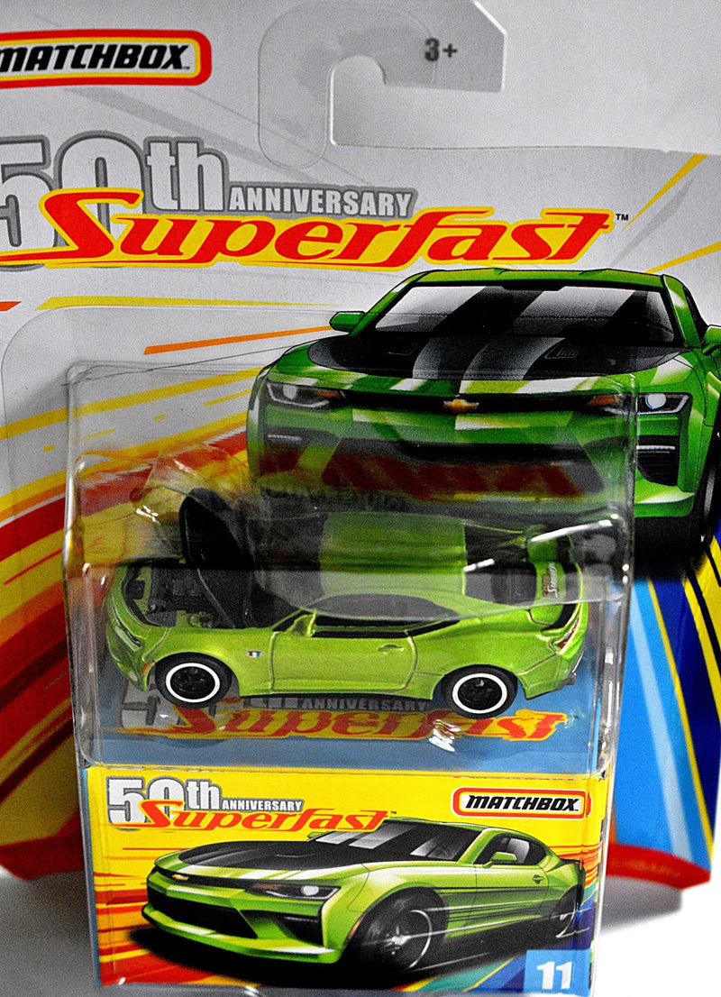 Matchbox -  50th Anniversary Superfast - Chevrolet Camaro Coupe