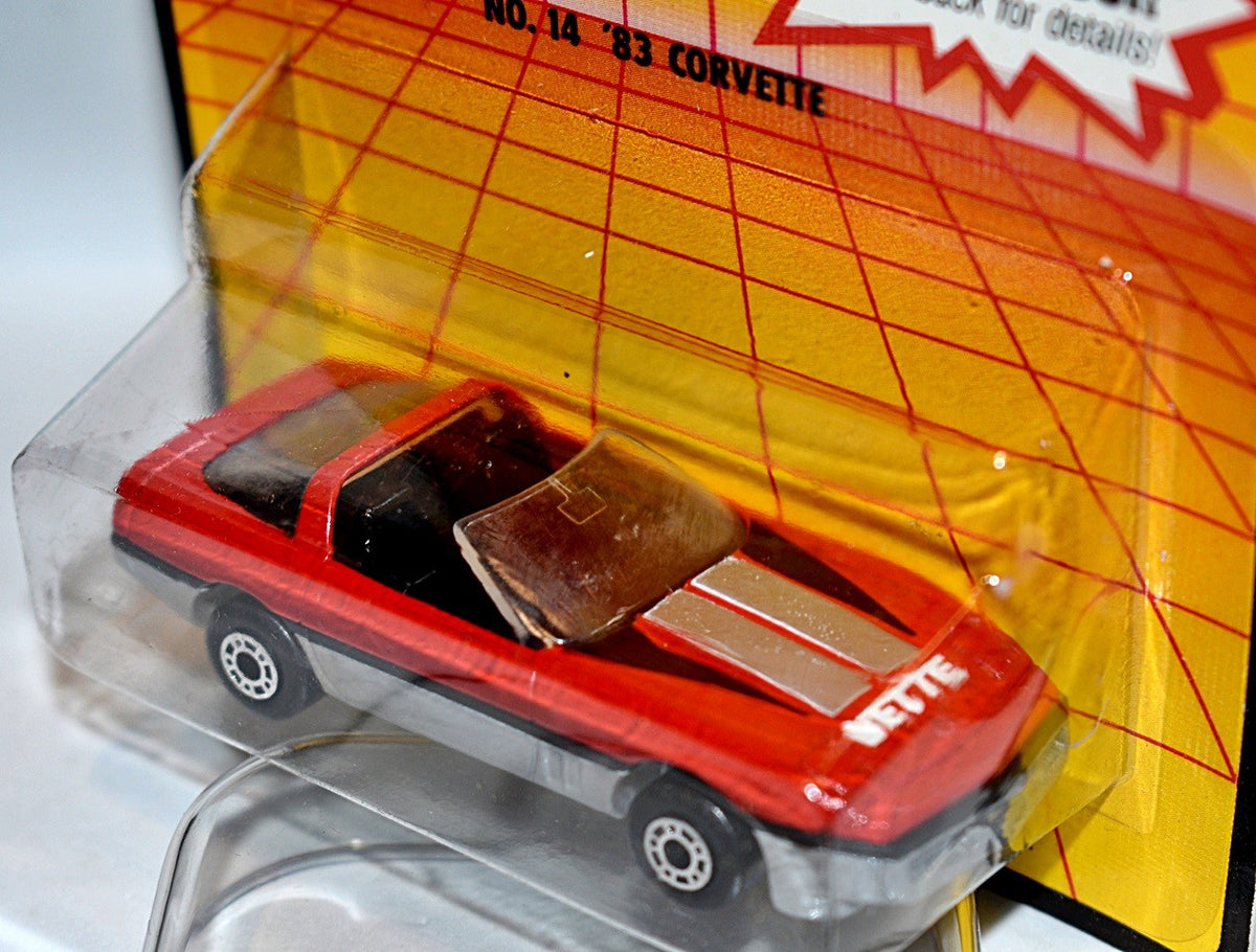 Matchbox  1984 Chevrolet Corvette C4 Coupe (Error Card)