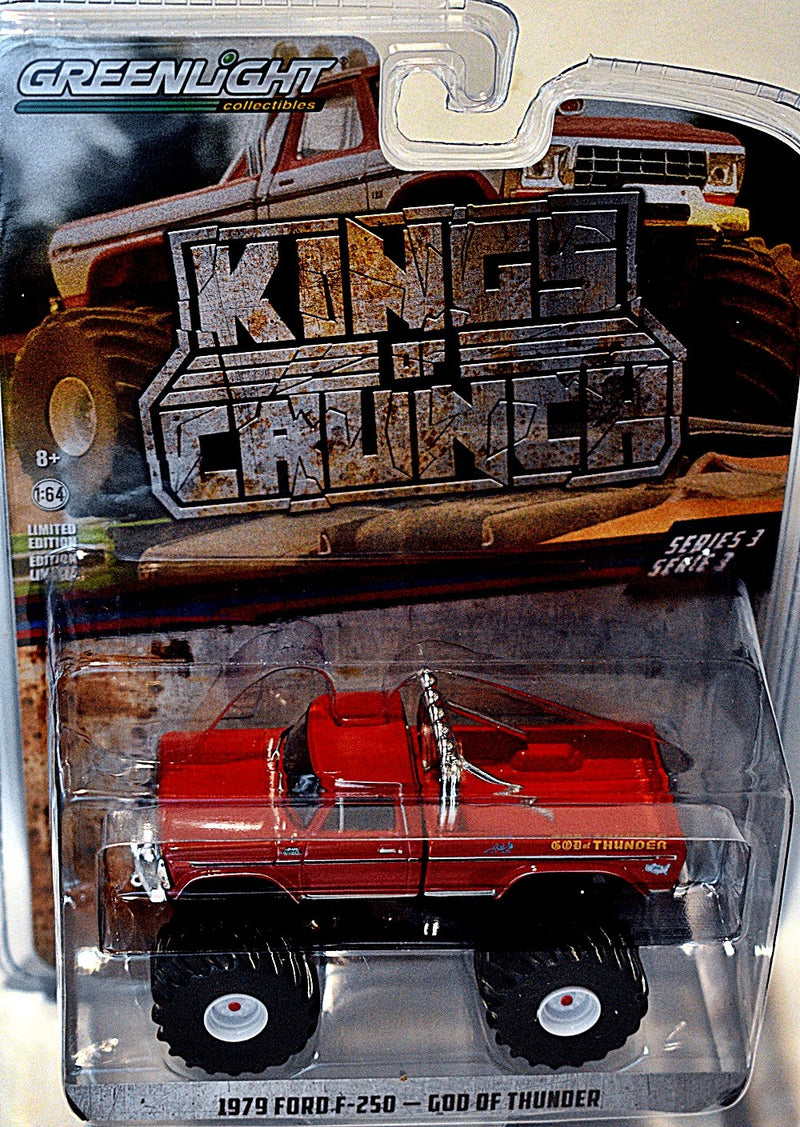 Greenlight - Kings of Krunch -  GOD of THUNDER 1974 Ford F-250