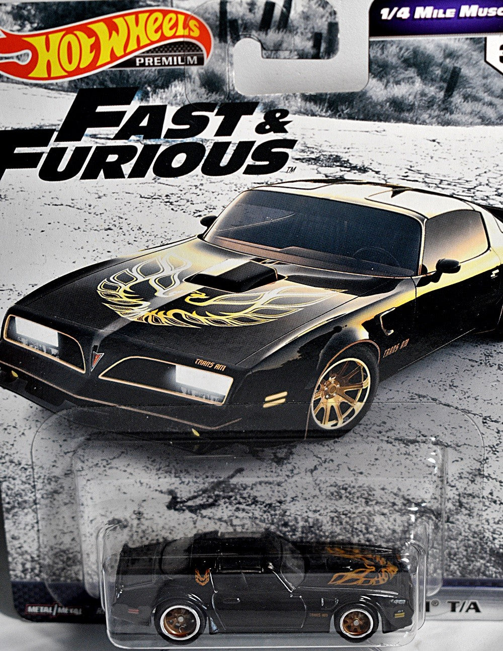 Hot Wheels Premium  Fast & Furious 1977 Pontiac Trans Am