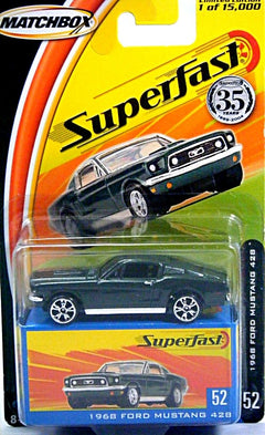 Matchbox 35th Anniversary Superfast 1968 Ford Mustang CobraJet