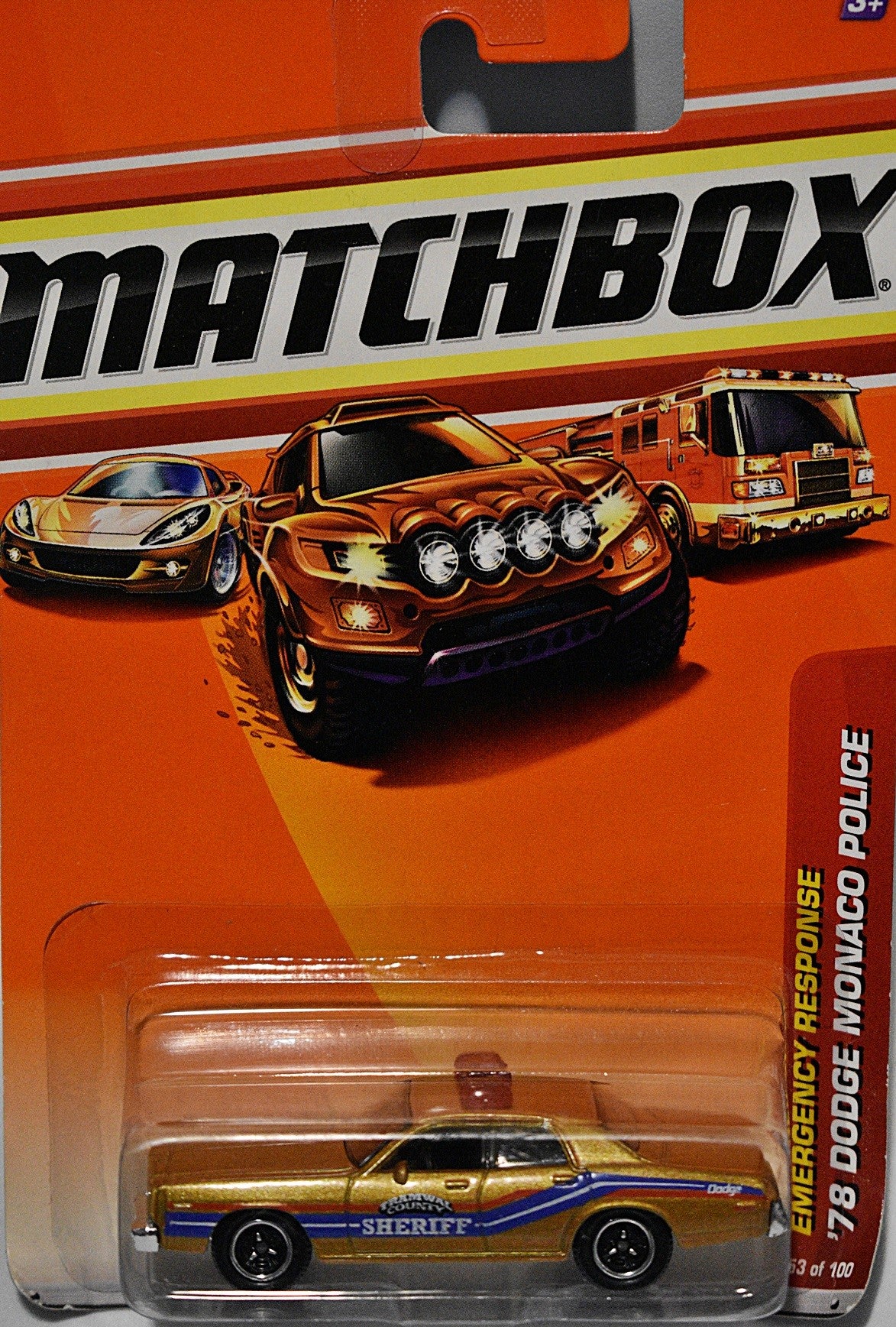 Matchbox 1978 Dodge Monaco Police Car