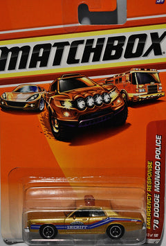Matchbox 1978 Dodge Monaco Police Car