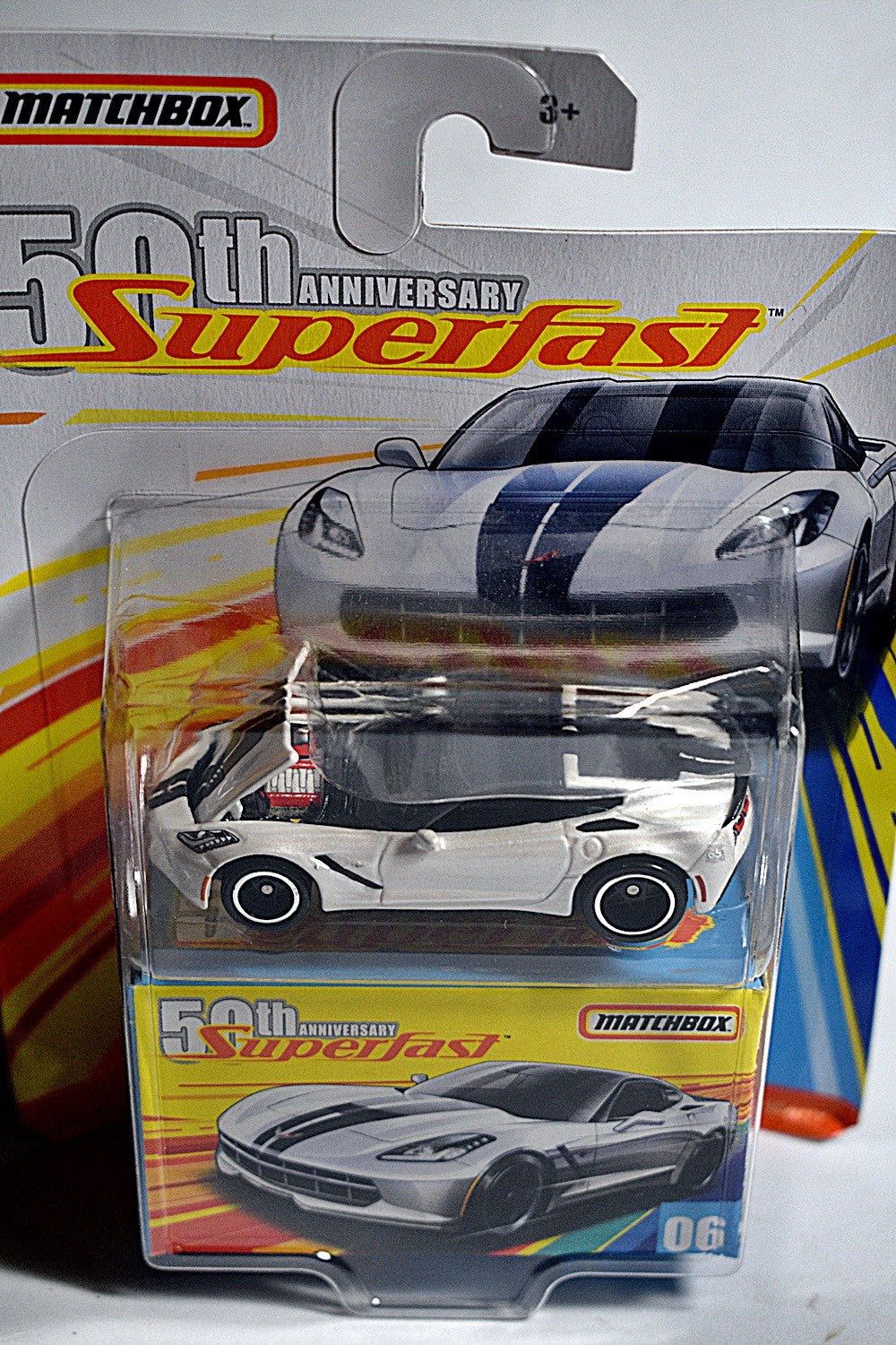 Matchbox -  50th Anniversary Superfast - Chevrolet Corvette C7 Coupe