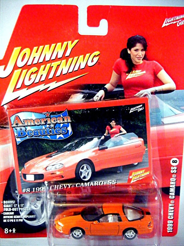 Johnny Lightning Amercian Beauties 1999 Chevrolet Camaro SS Coupe