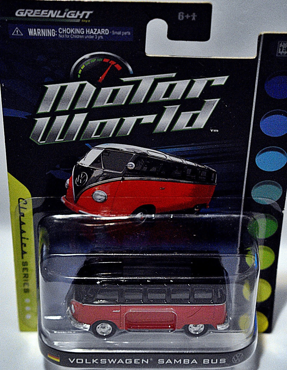 Greenlight Motor World Volkswagen 21 Window Samba Bus