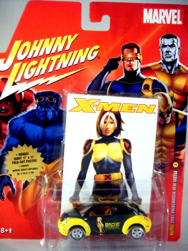 Johnny Lightning Marvel X-Men Rogue Volkswagen Beetle