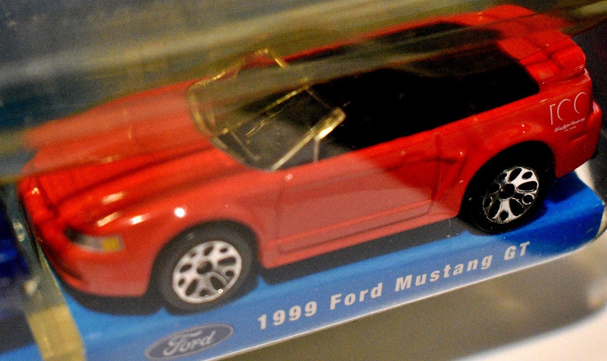 Matchbosx - Avon Promo Set - Then and Now Series - Ford 100th Anniversary Mustang Set
