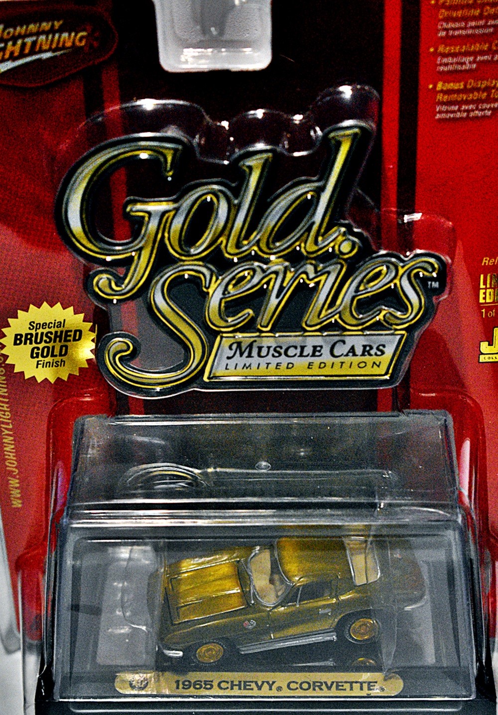 Johnny Lightning Gold Series - 1963 Chevrolet Corvette Stingray Split Window Coupe
