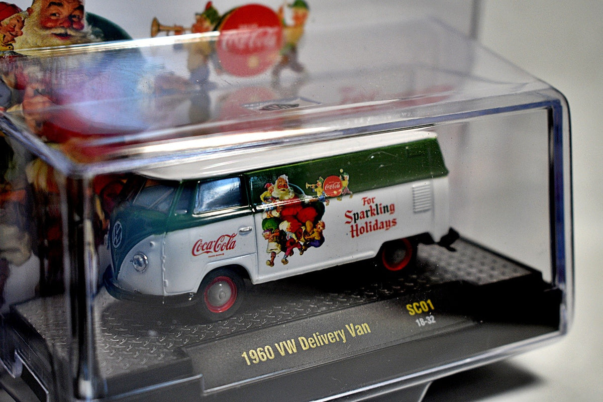 M2 Machines - Coca-Cola - 1960 Normal Rockwell Santa Claus VW Delivery Van